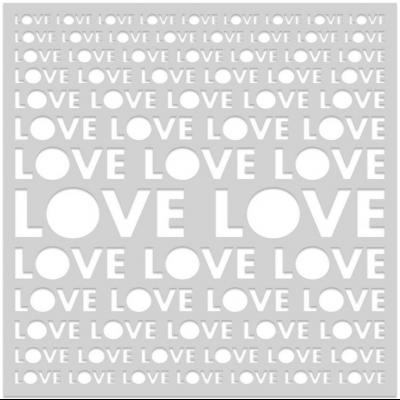 Hero Arts Stencils - Lots Of Love